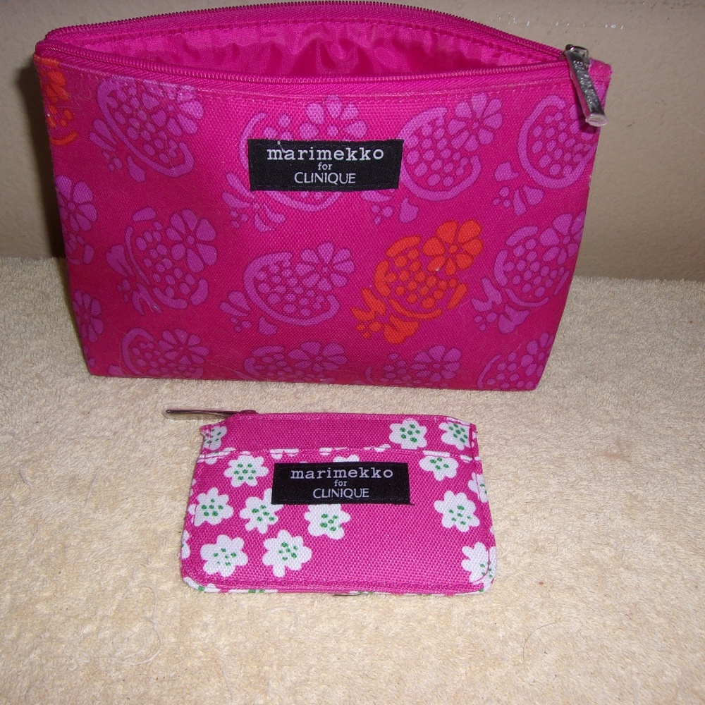 Clinique Marimekko Makeup Bag & Coin Purse